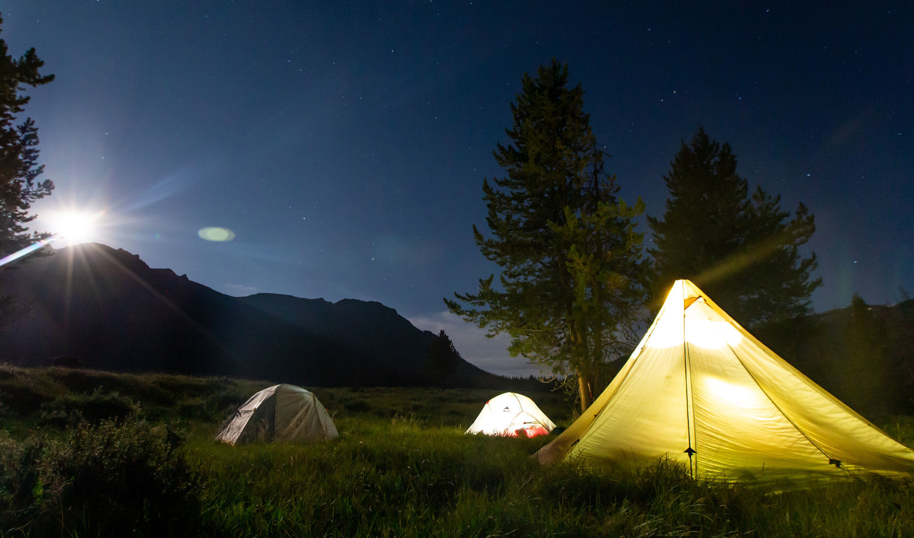 Tent view